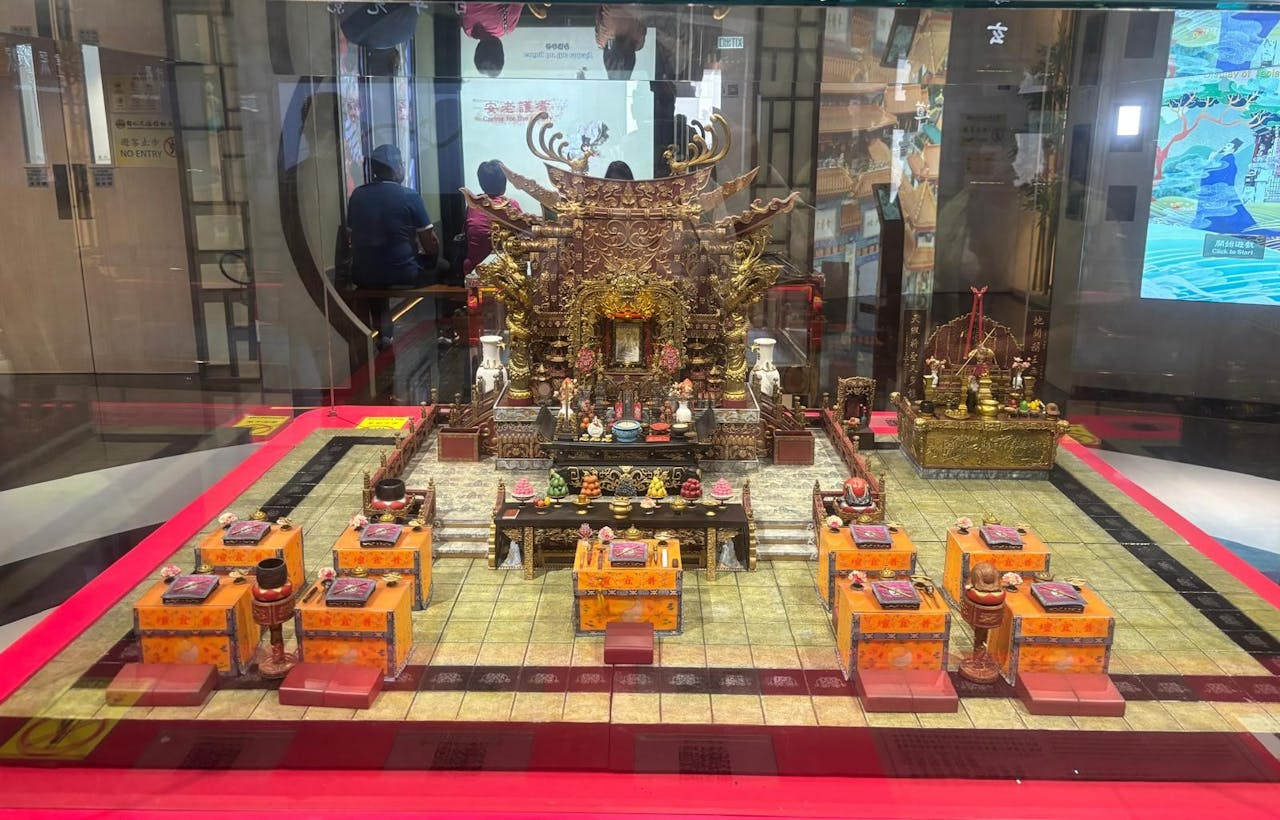 本頁圖片/檔案 - 黃大仙祠 大殿模型