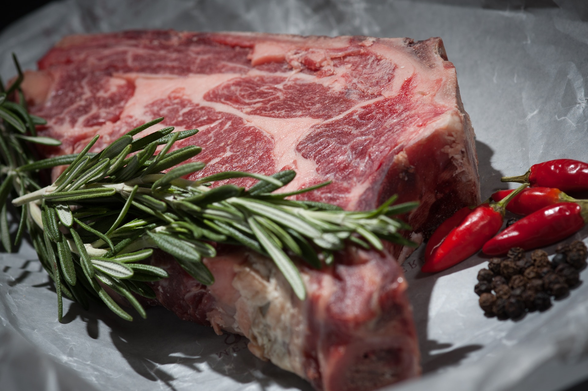 Meat on dish