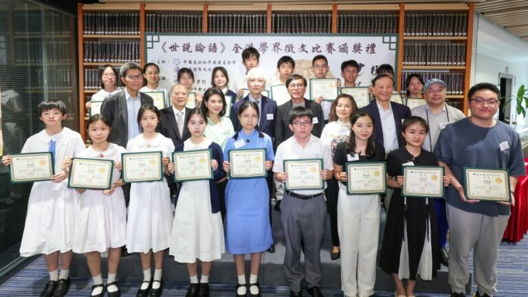 获奖学生合照