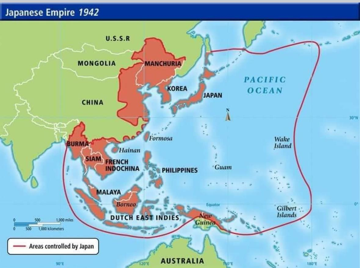 JAPANESE EMPIRE 1942